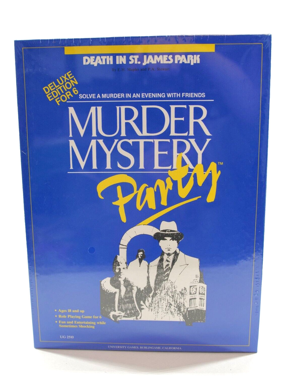 Murder Mystery Party: Death In St. James Park for 6 people - New -